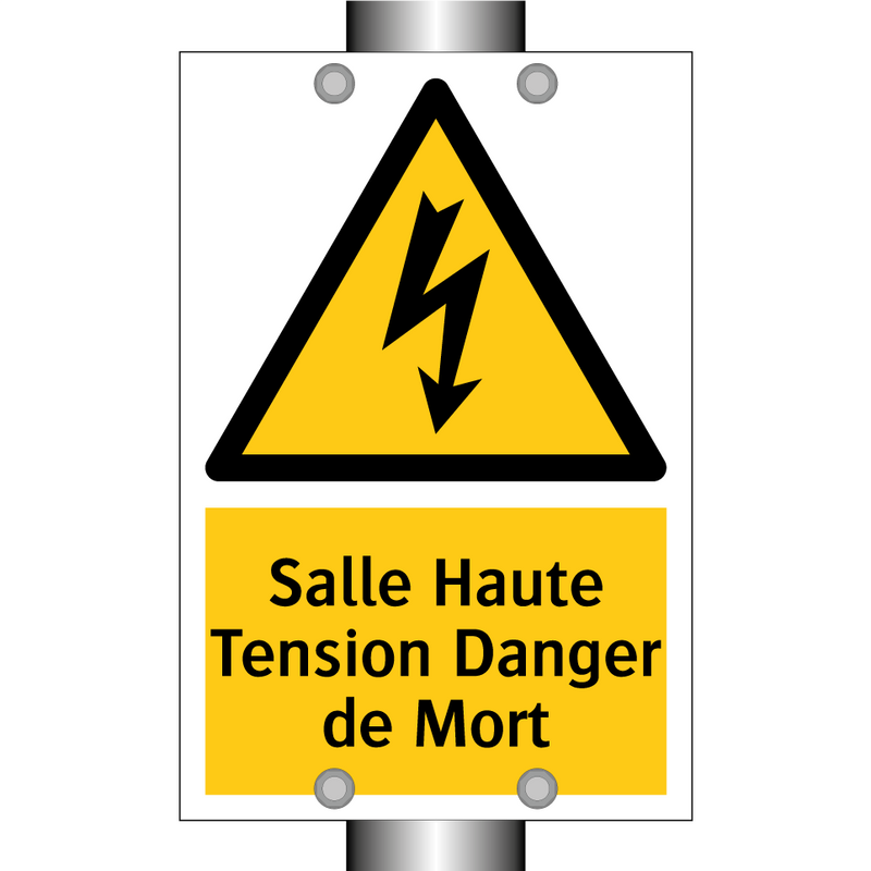 Salle Haute Tension Danger de Mort