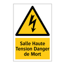 Salle Haute Tension Danger de Mort