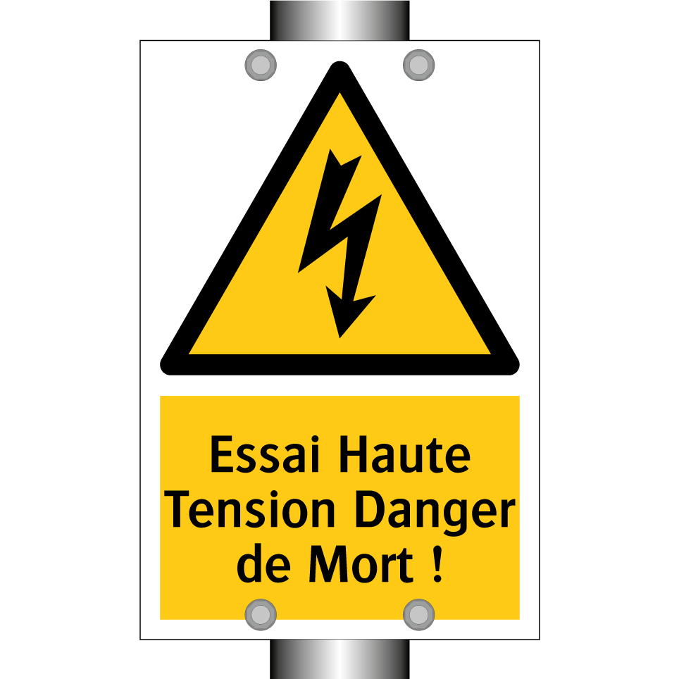 Essai Haute Tension Danger de Mort !