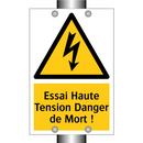 Essai Haute Tension Danger de Mort !