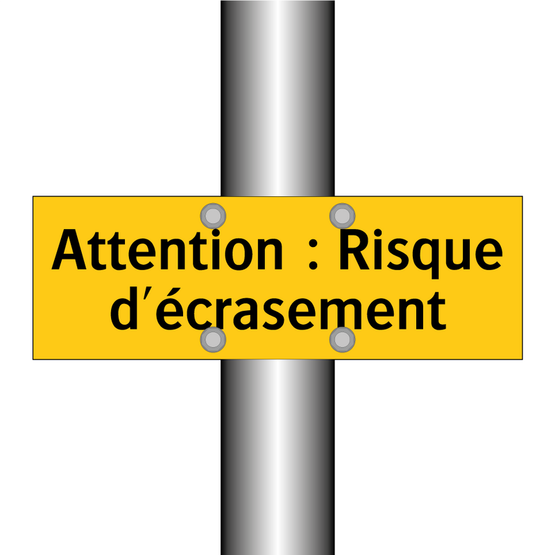 Attention : Risque d'écrasement