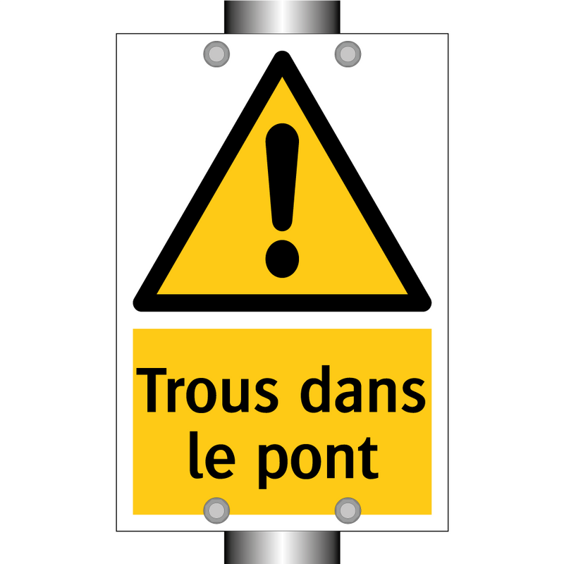 Trous dans le pont