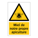 Miel de notre propre apiculture