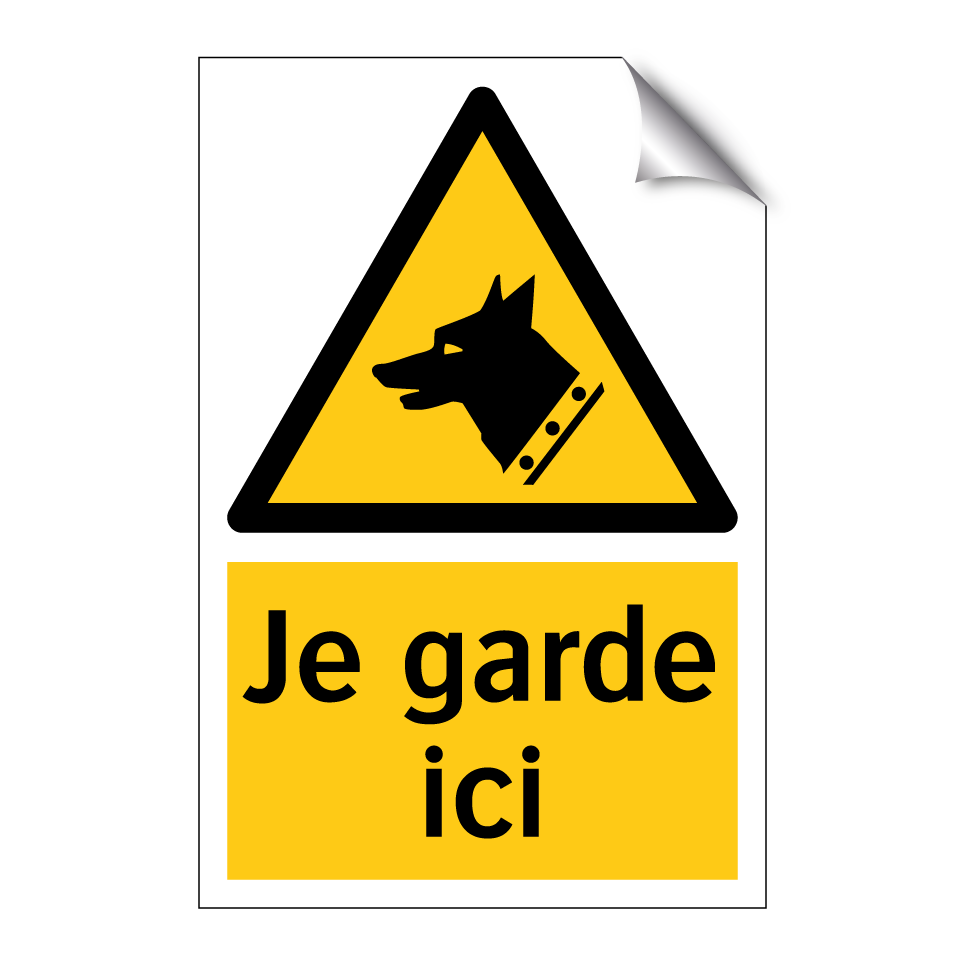 Je garde ici