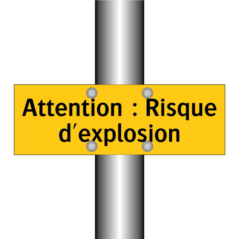 Attention : Risque d'explosion