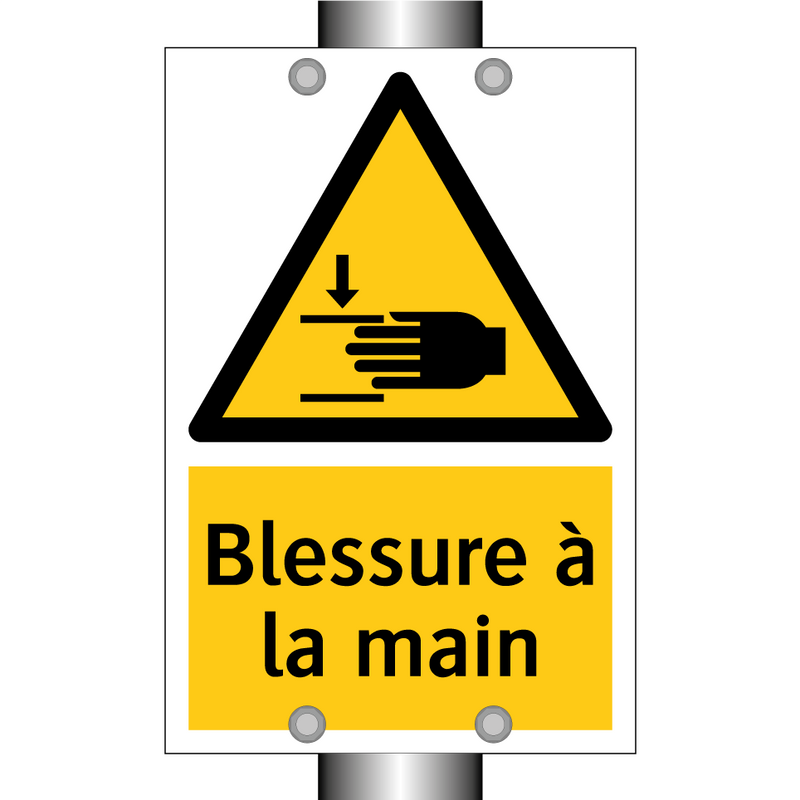 Blessure à la main