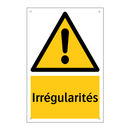 Irrégularités
