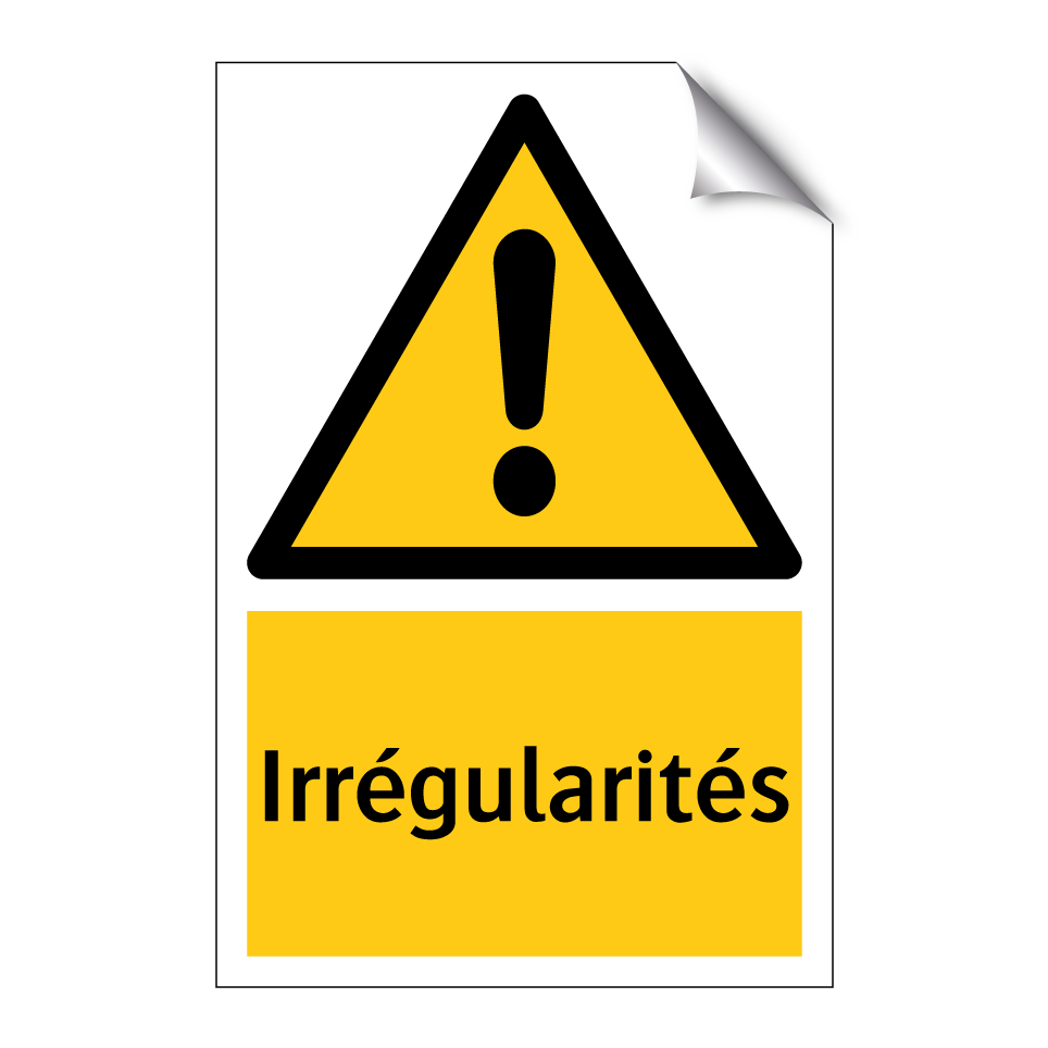 Irrégularités