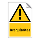 Irrégularités