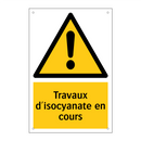Travaux d'isocyanate en cours