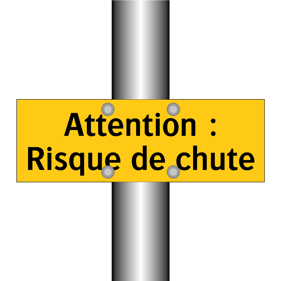 Attention : Risque de chute