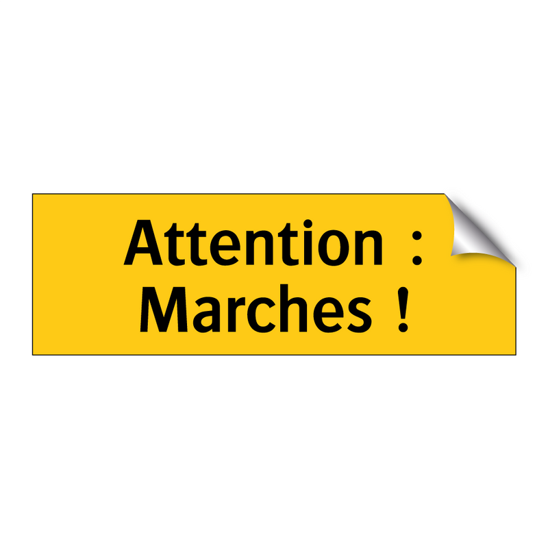 Attention : Marches !