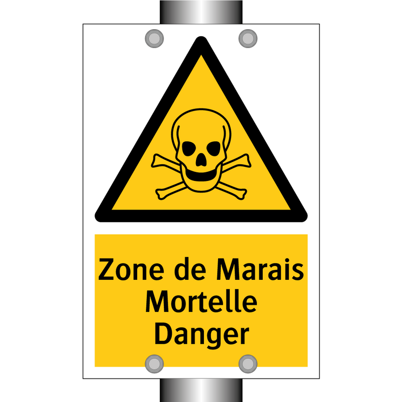 Zone de Marais Mortelle Danger