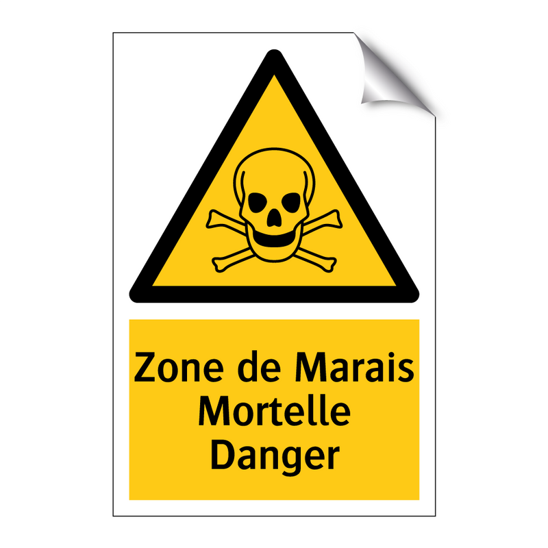 Zone de Marais Mortelle Danger