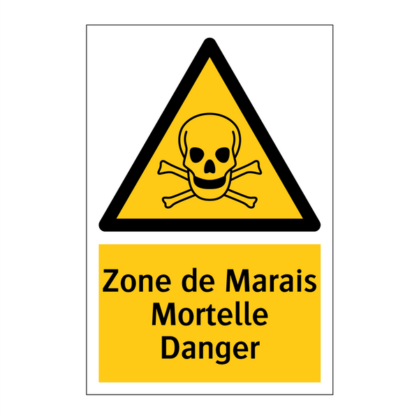 Zone de Marais Mortelle Danger