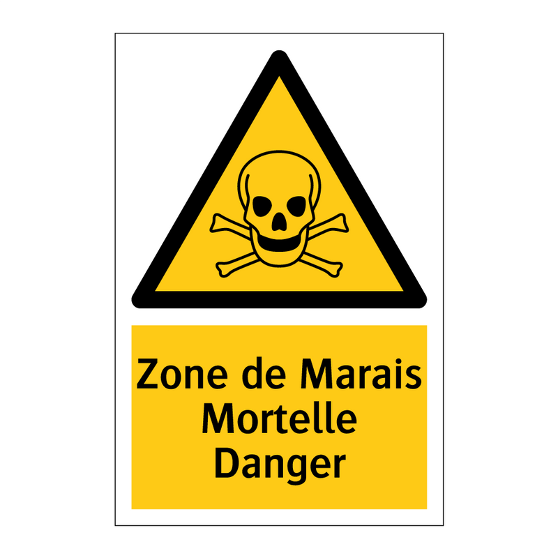 Zone de Marais Mortelle Danger
