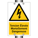 Tension Élevée Mortellement Dangereuse