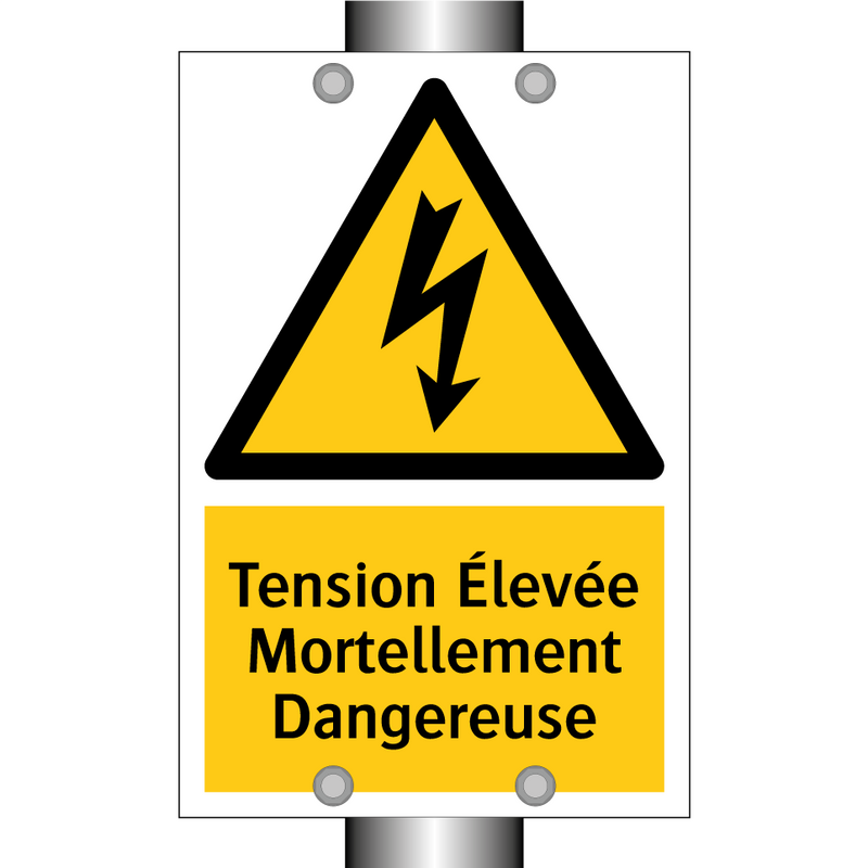 Tension Élevée Mortellement Dangereuse