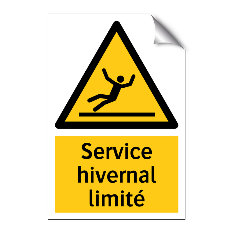 Service hivernal limité