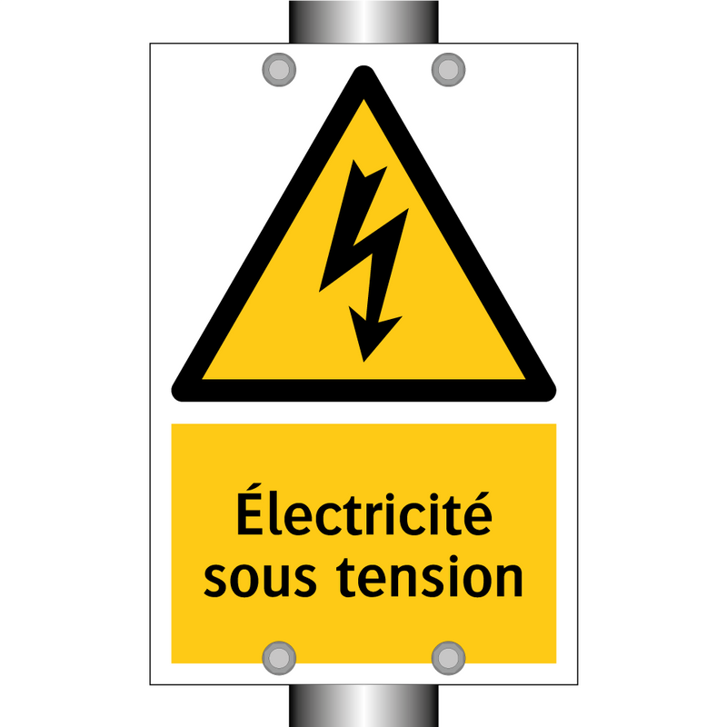 Électricité sous tension