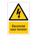 Électricité sous tension