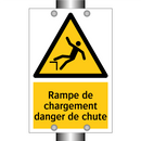 Rampe de chargement danger de chute