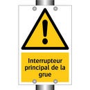 Interrupteur principal de la grue