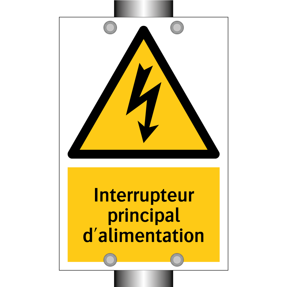 Interrupteur principal d'alimentation