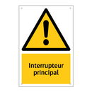 Interrupteur principal