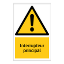 Interrupteur principal