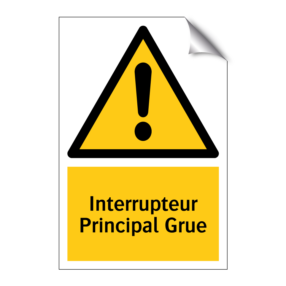 Interrupteur Principal Grue