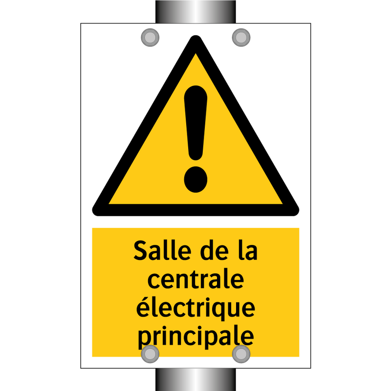 Salle de la centrale électrique principale