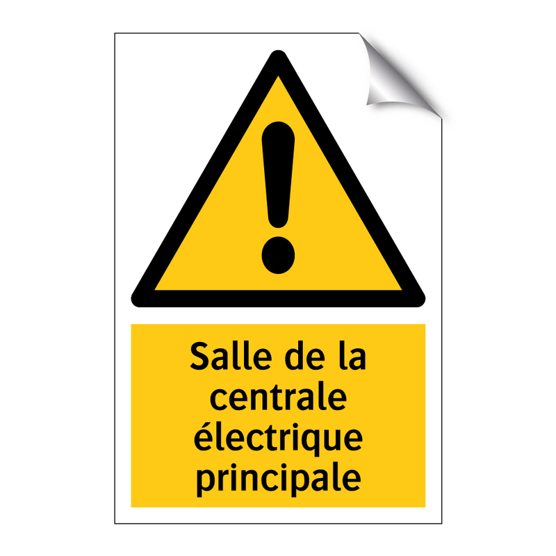Salle de la centrale électrique principale