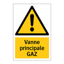 Vanne principale GAZ