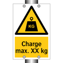 Charge max. XX kg