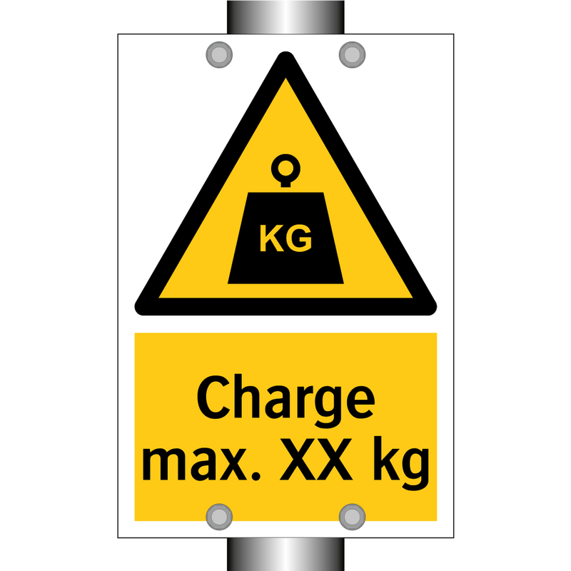 Charge max. XX kg