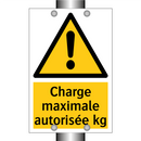 Charge maximale autorisée kg