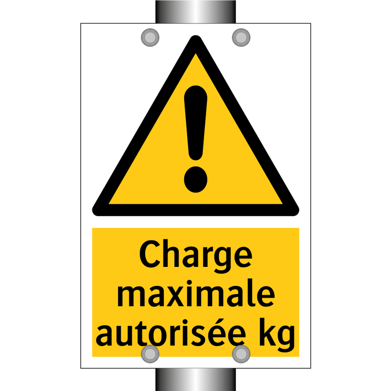 Charge maximale autorisée kg