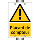 Placard de compteur