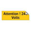 Attention ! 240 Volts
