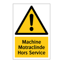 Machine Motraclinde Hors Service