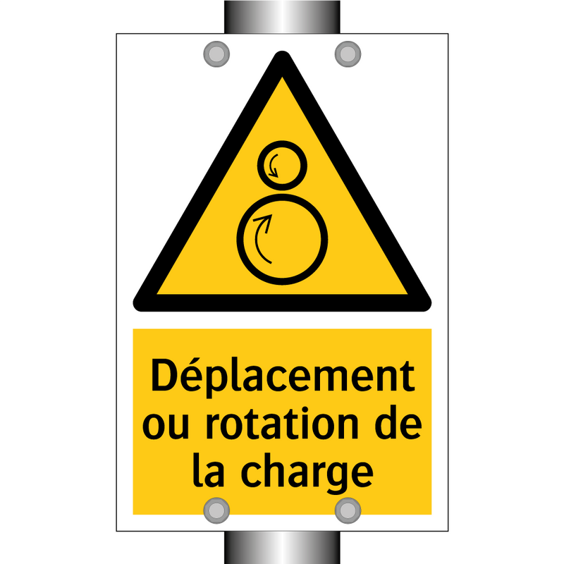 Déplacement ou rotation de la charge
