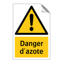 Danger d'azote
