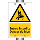 Entrée Interdite Danger de Mort