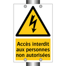 Accès interdit aux personnes non autorisées