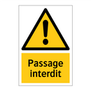 Passage interdit