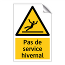 Pas de service hivernal