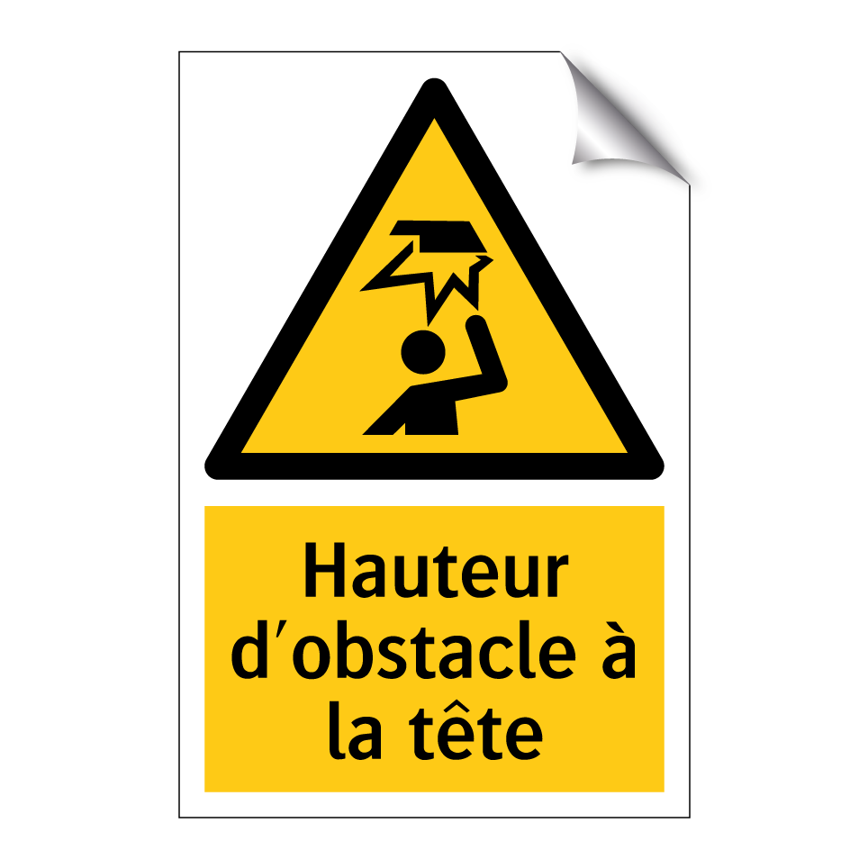 Hauteur d'obstacle à la tête