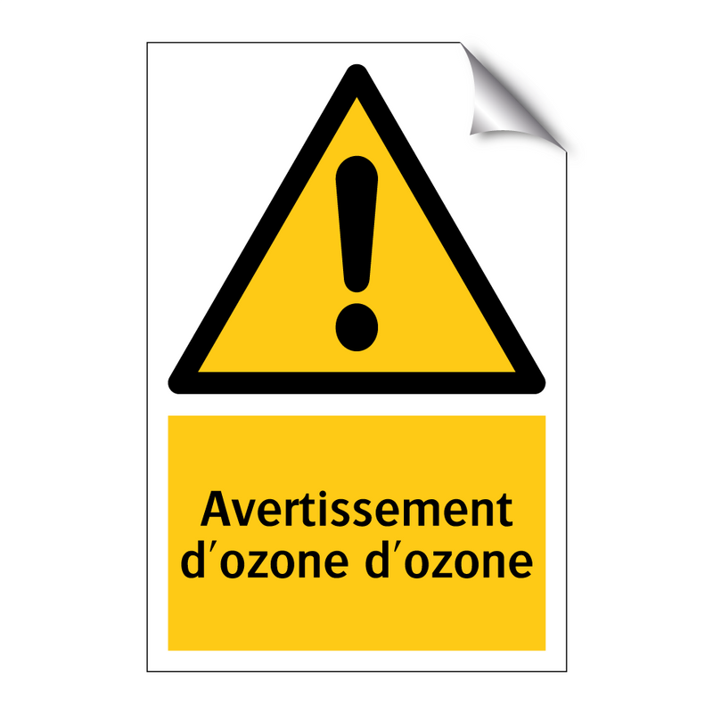 Avertissement d'ozone d'ozone