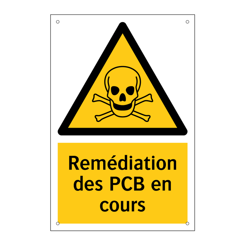 Remédiation des PCB en cours